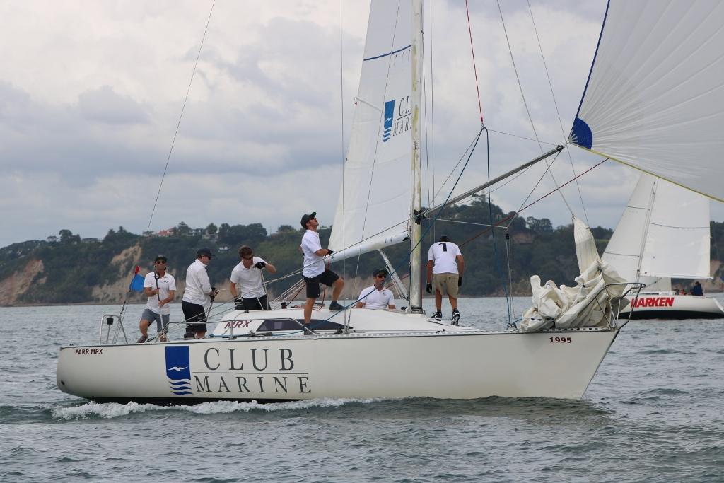 Bouzaid raises the kite in race 2 © RNZYS Media